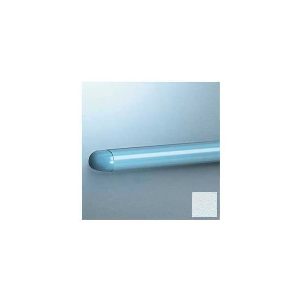 Pawling Accent Rail, Rounded W/Aluminum Retainer, 1-1/8"H x 12'L, Blue Ice EB-25-12-29 - main